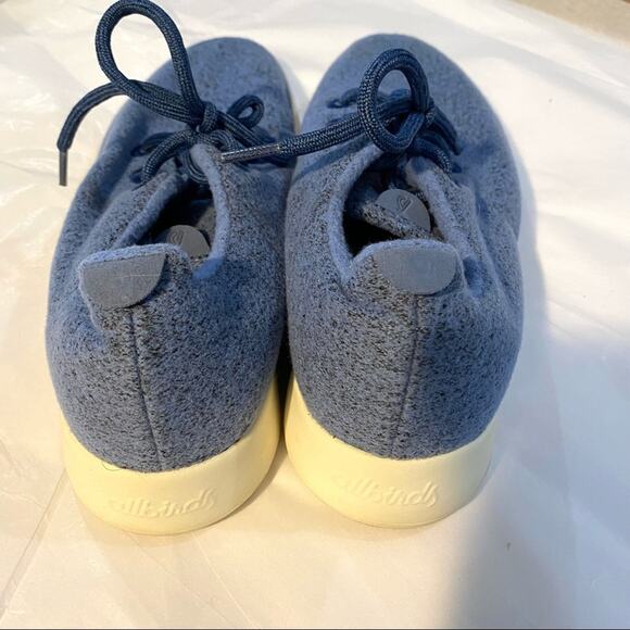 Allbirds Sneakers Womens SIze 10 Wool Runners Blue EUC - Picture 3 of 7